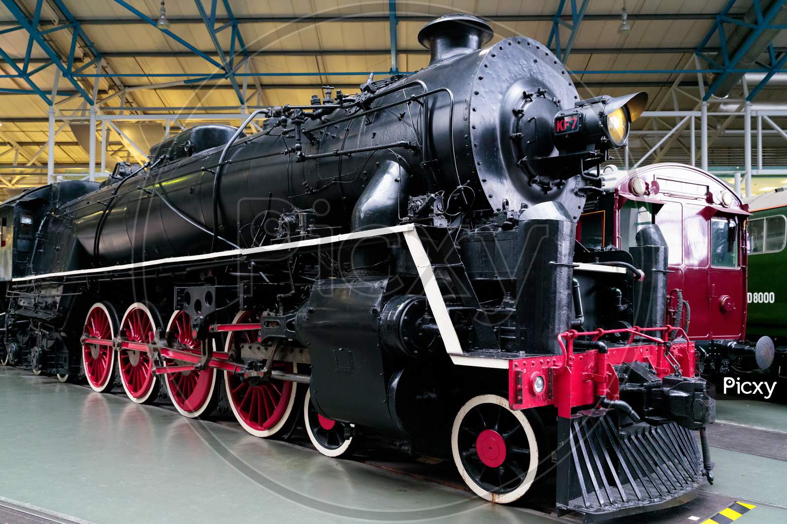 Image of Kf1-7 1935 Locomotive At The National Railway Museum In York ...