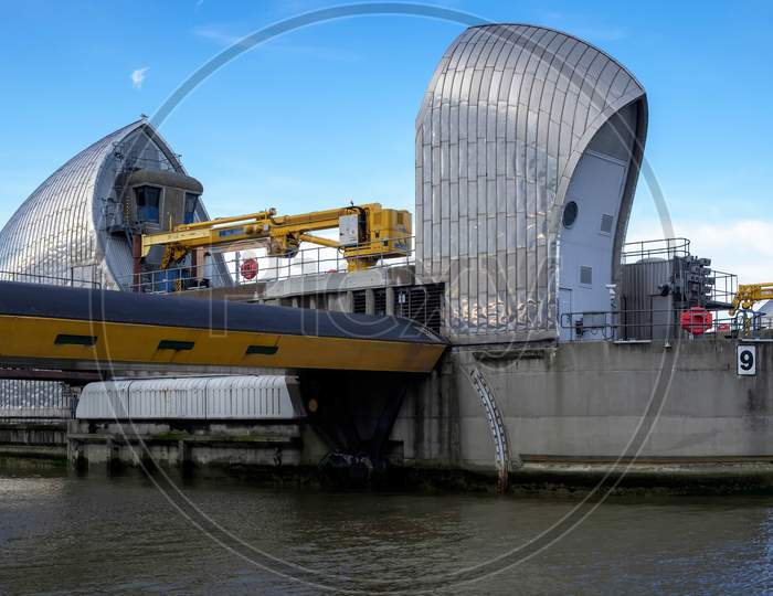 View Of The Thames Barrier
