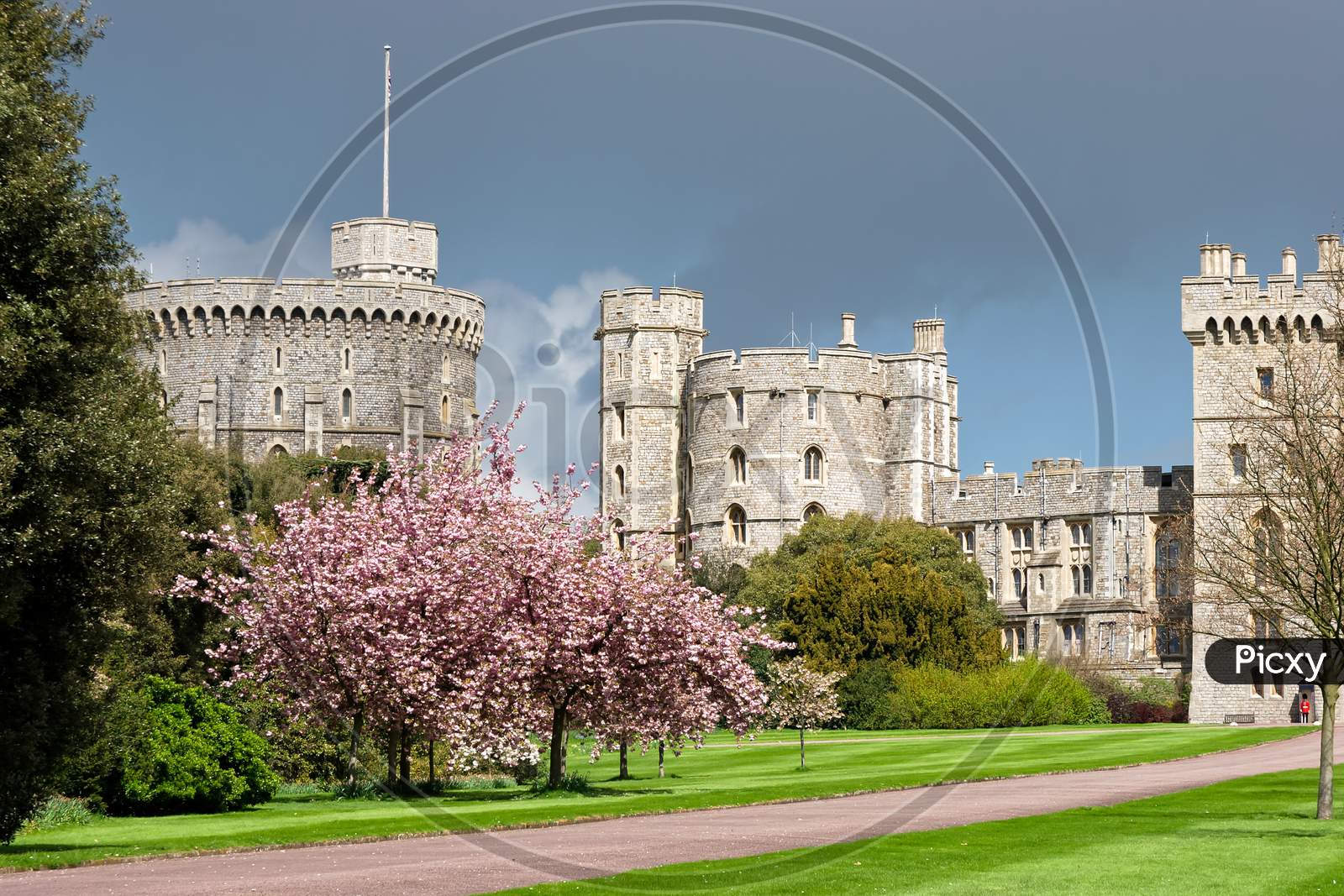 Scenic View Of Windsor Castle