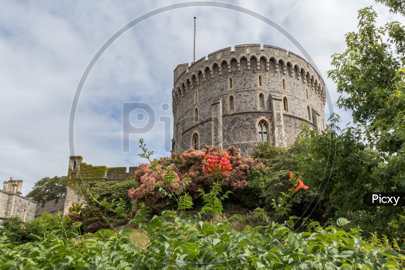 Windsor, Maidenhead & Windsor/Uk - July 22 : View Of Windsor Castle At Windsor, Maidenhead & Windsor On July 22, 2018