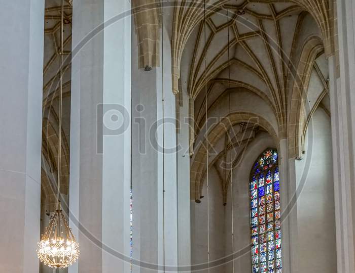 Interior Of The Frauenkirche In Munich