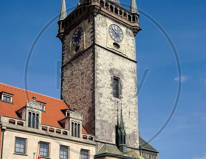 Old City Hall Tower In Prague