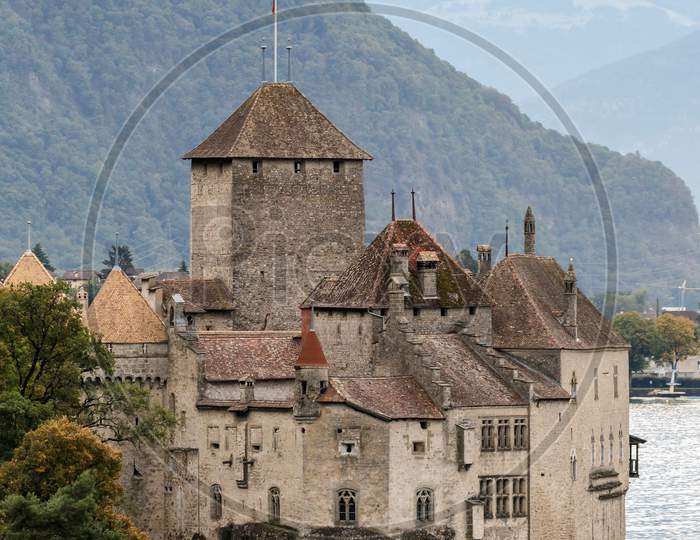 Chateau De Chillon In Montreux Switzerland