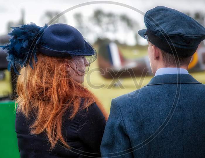 Couple At The Goodwood Revival