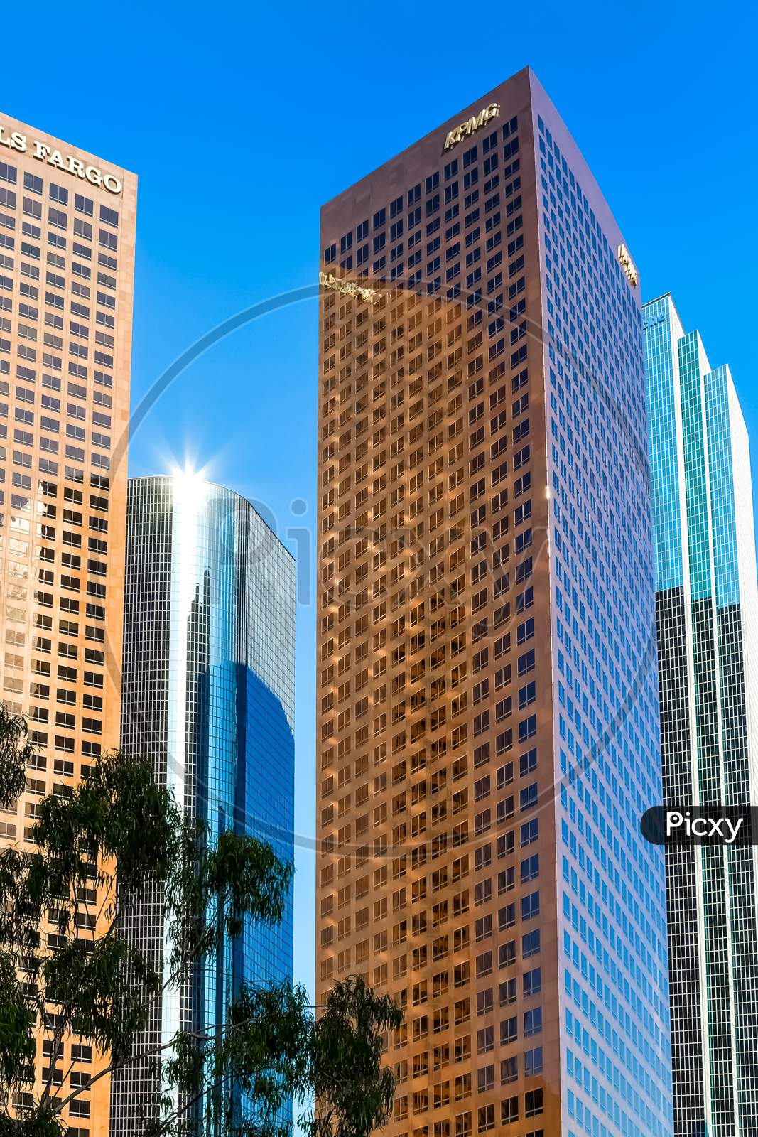 Financial District Of Los Angeles