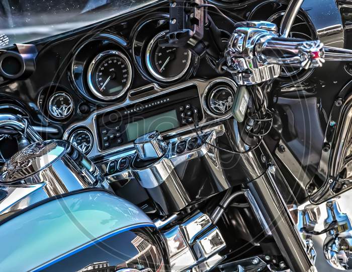 Close-Up Harley Davidson