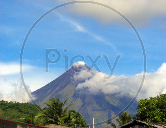 Mount Mayon On The Philippines January 24, 2012