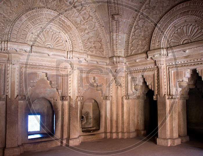 Interior Hall At Gwalior Fort