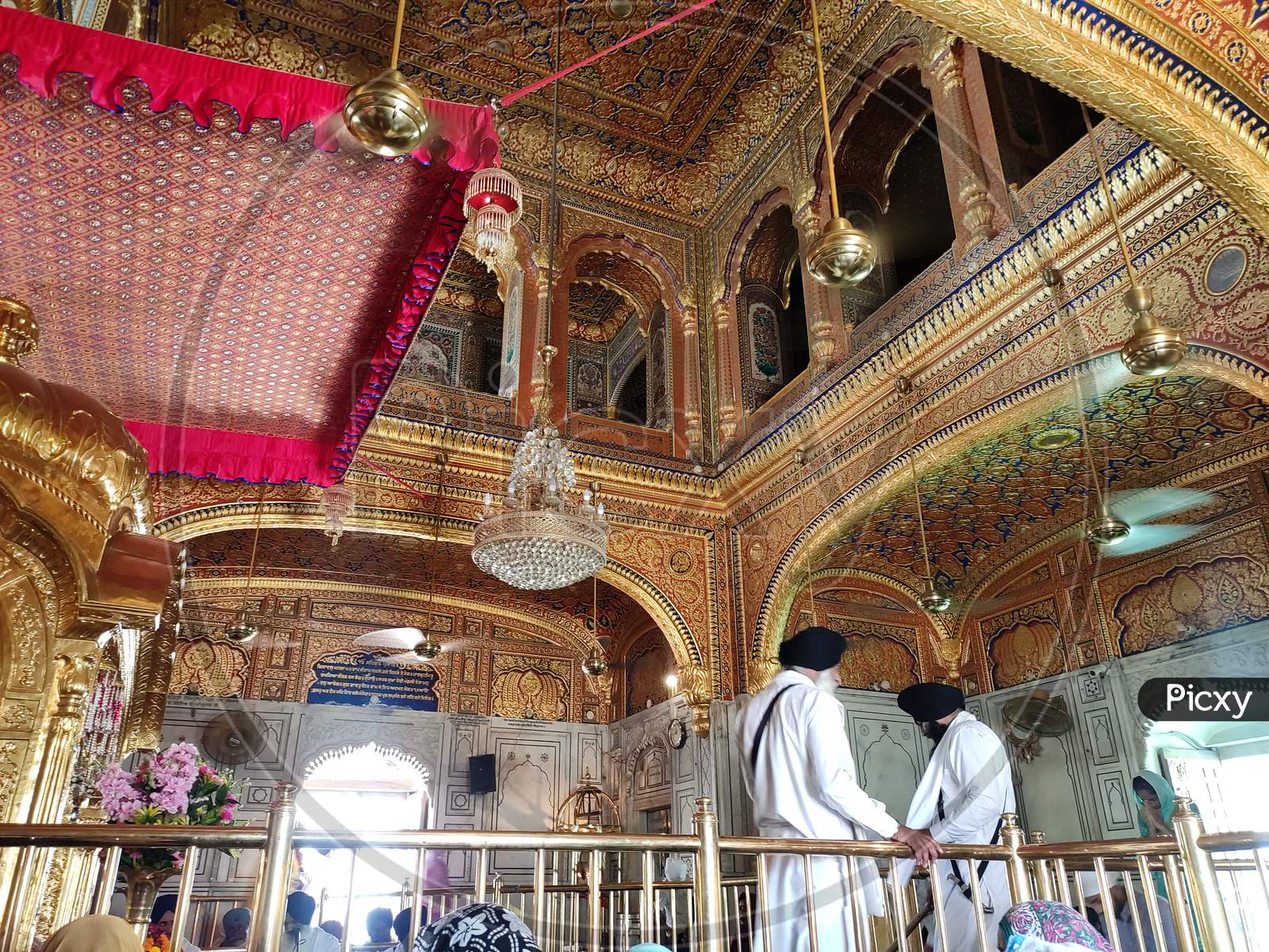 Marvelous architecture of the Gurudwara Durbar Sahib at Punjab
