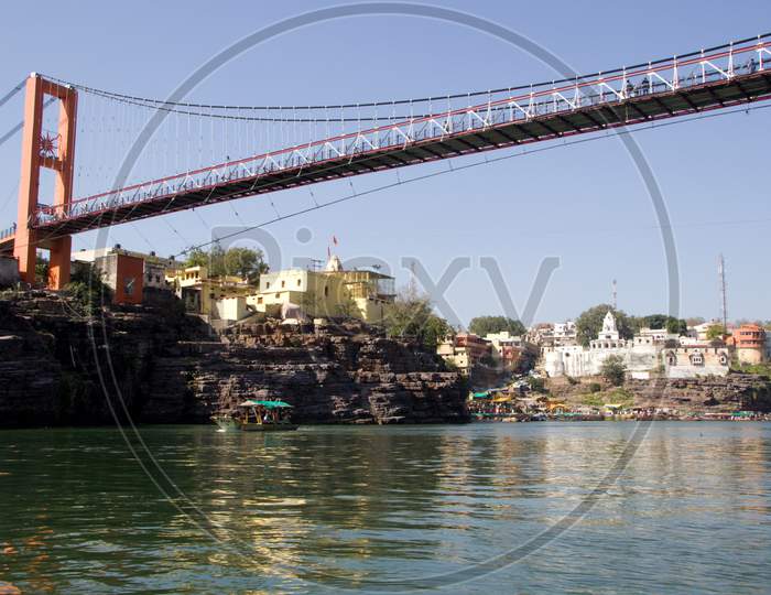 Bridge Across River, Onkareshwar