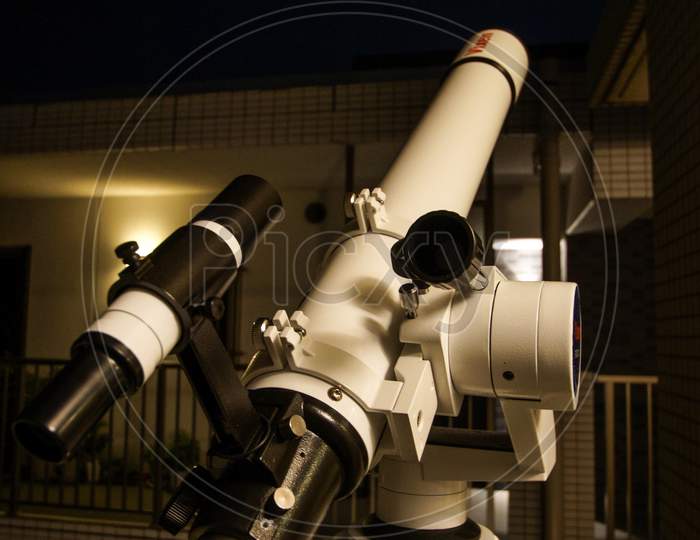 Image Of The Astronomical Telescope
