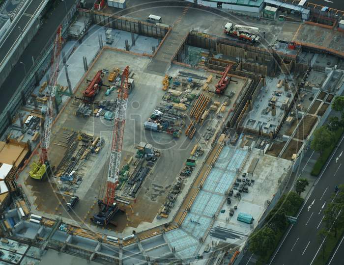 Image Of Construction Site And Construction Site