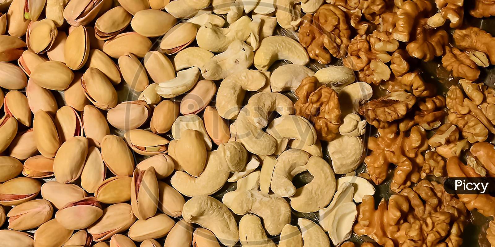 Three Different Mix Nuts For A Healthy Diet