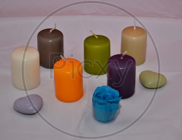 Candles Of Colors