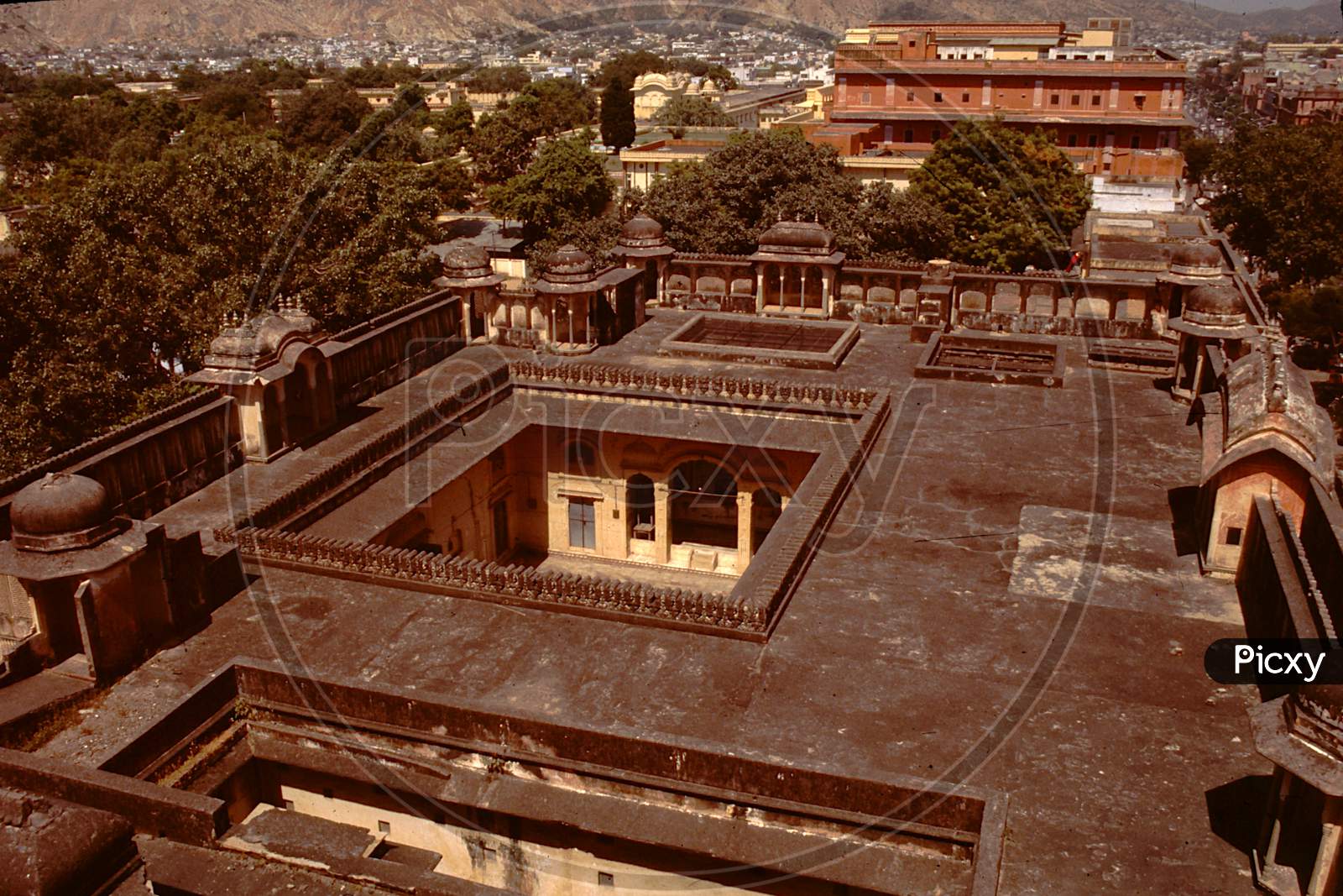 Terrace Of Palace At Jaipur