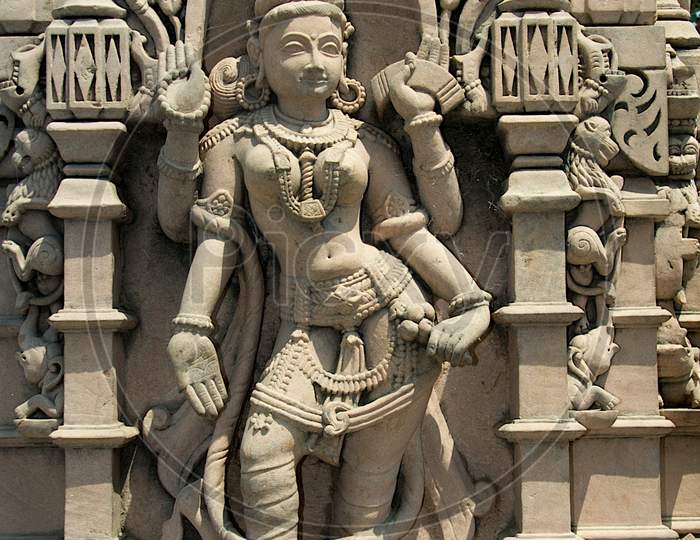 Sculpture At Kumaraswamy Temple