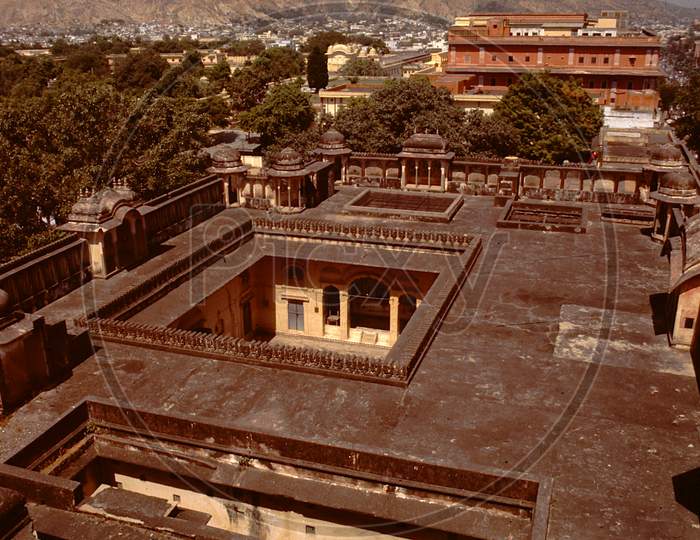 Terrace Of Palace At Jaipur