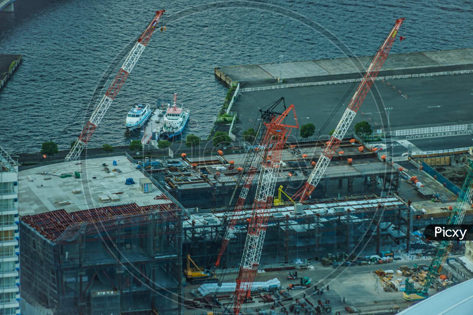 Image Of Construction Site And Construction Site