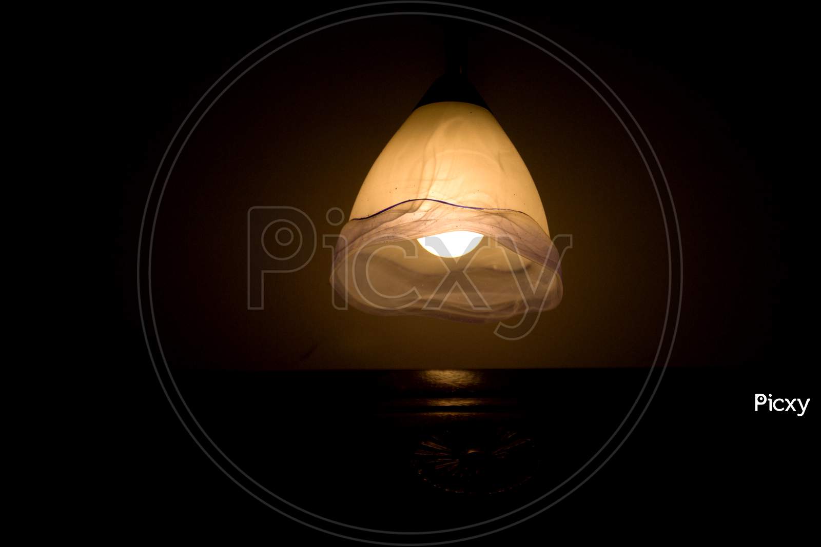 Semi-Transparent Lamp Shade