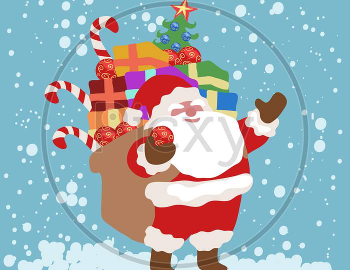 Santa Clause Illustration