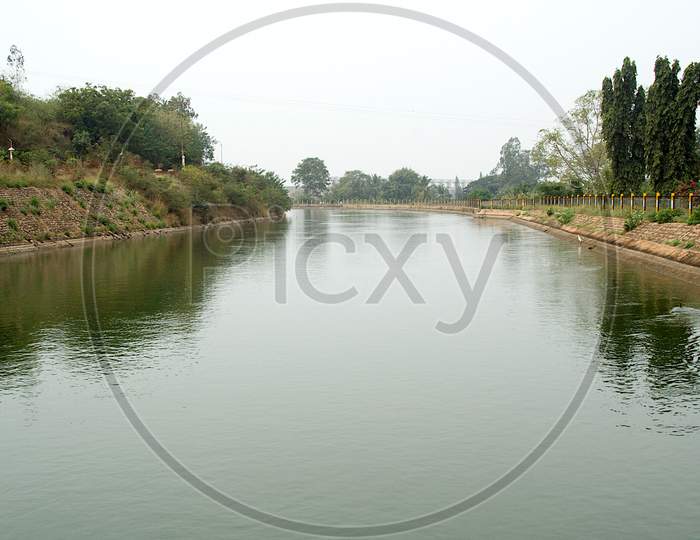 Water Canal At Hospet