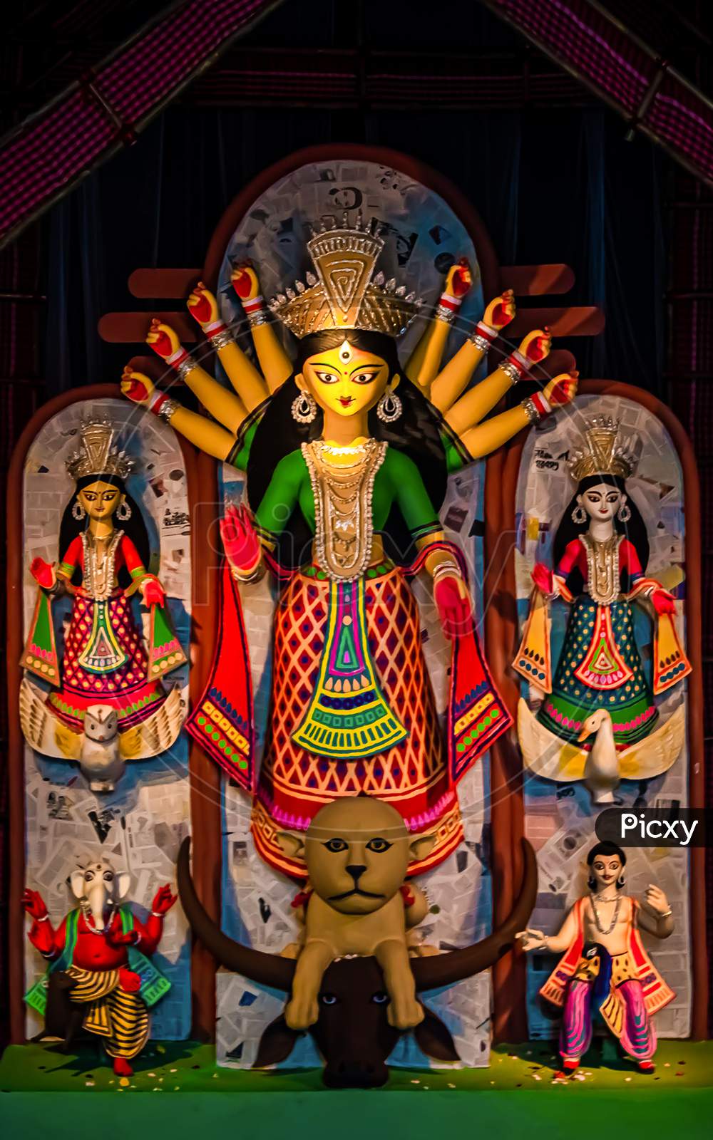 The Supreme Shakti, Maa Durga Is Worshiped In Utmost Devotion In Hindu Religion