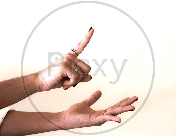Pointing Hand Sign