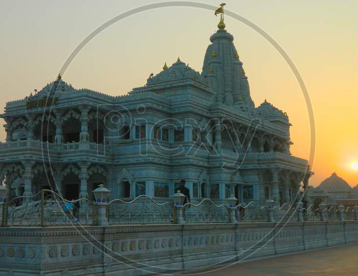 Prem Mandir is a Hindu temple in Vrindavan