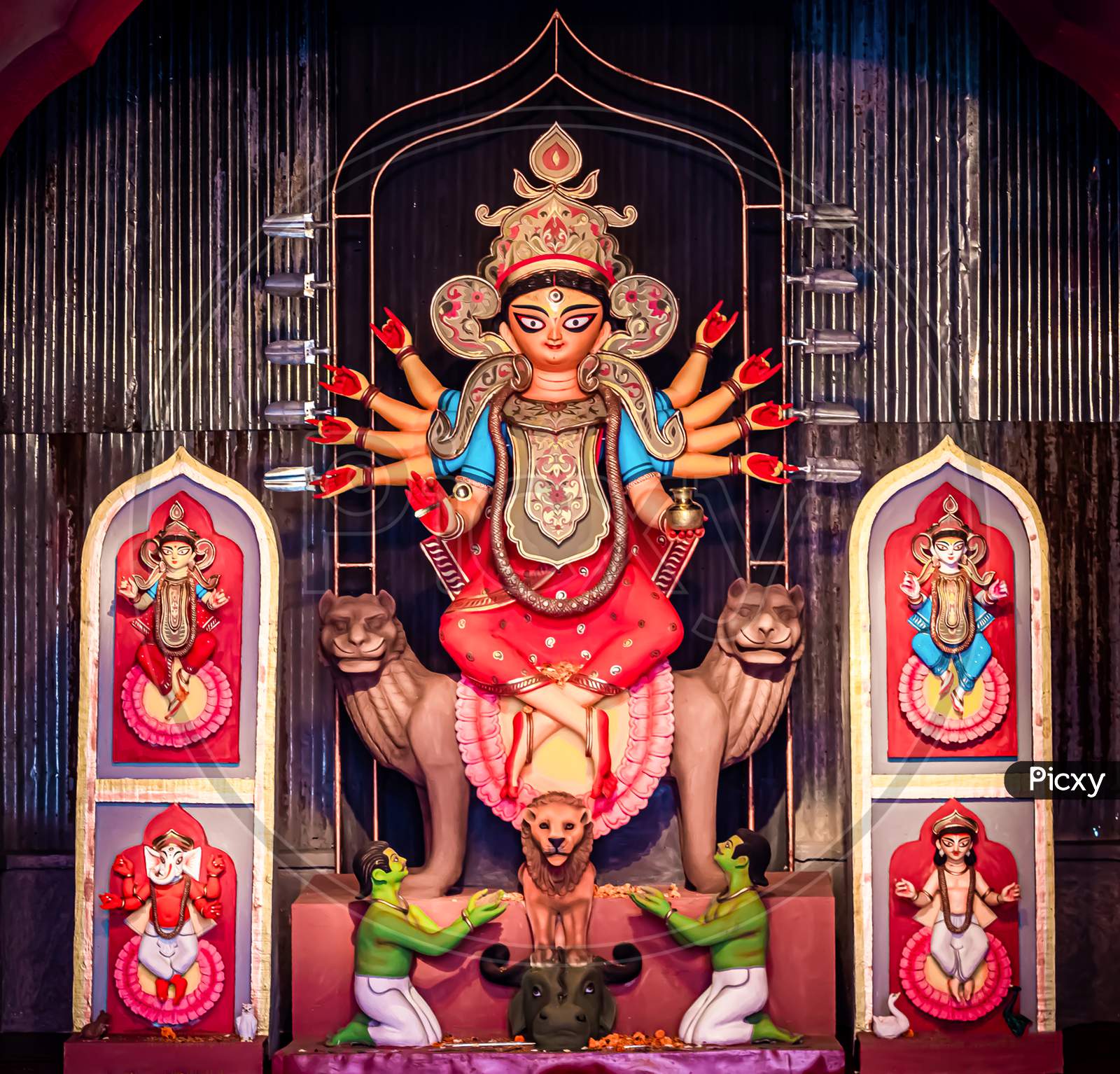 The Supreme Shakti, Maa Durga Is Worshiped In Utmost Devotion In Hindu Religion