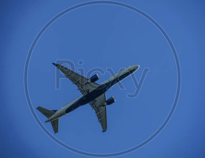 Blue Sky And The Plane Of The Image