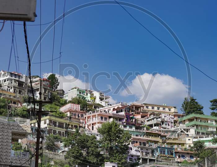 A Landscape View Of Almora City Of Uttarakhand.