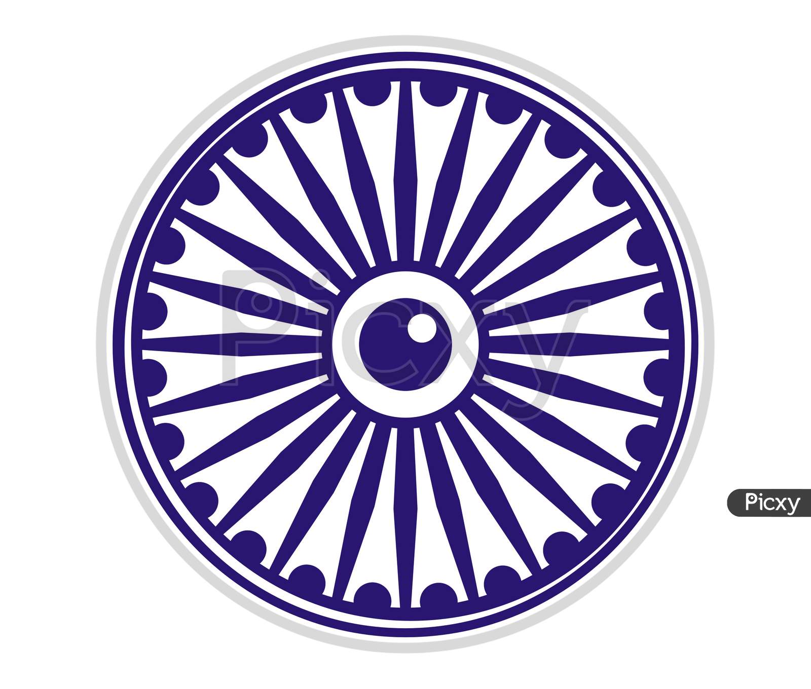 Ashoka Chakra 3d PNG Transparent Background, Free Download #46982 -  FreeIconsPNG