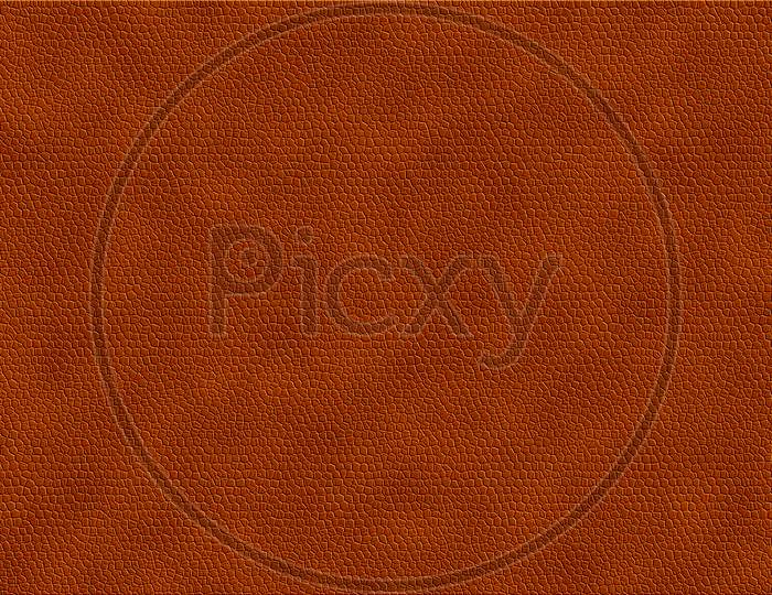 Brown Color Leather Texture Background.