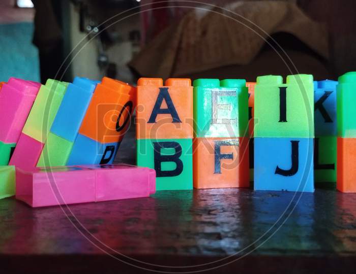Toy in letter