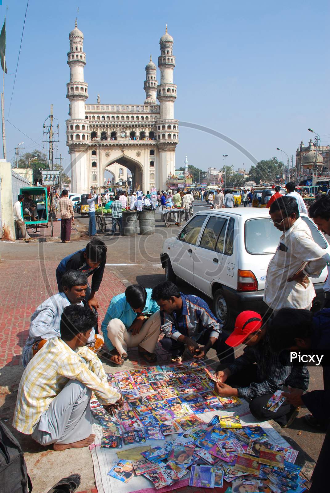 CD Seller At Charminar Hyderabad’S Old City