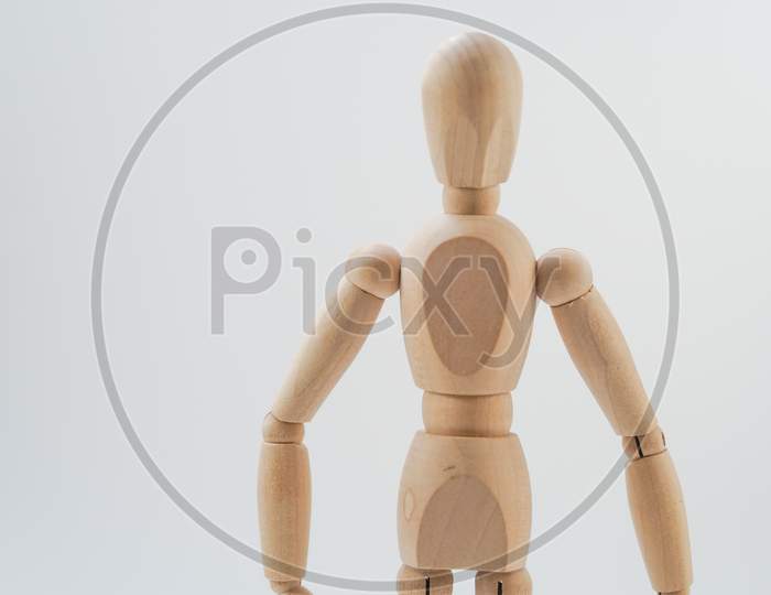 Image Of A Wooden Doll