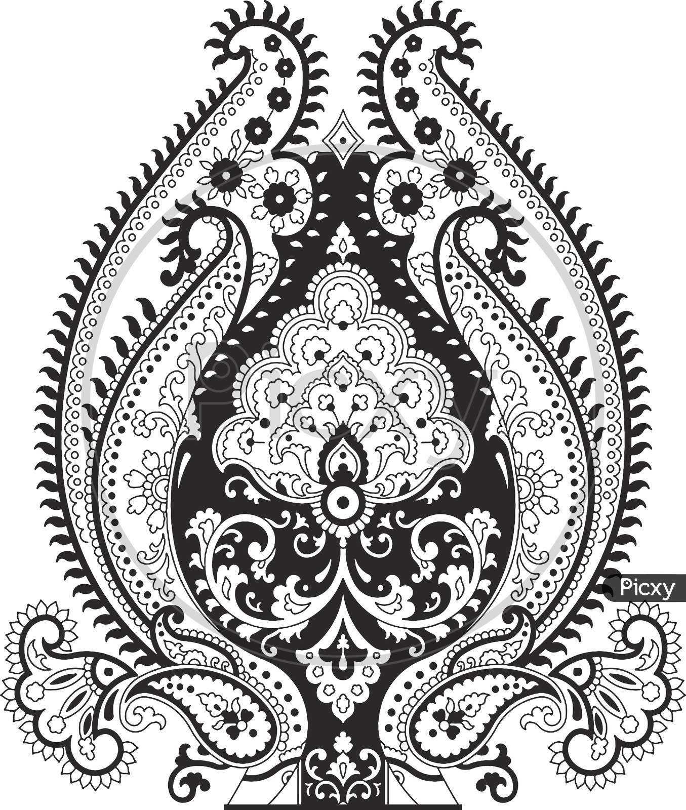 Daaman design sketch art - Designsketch.in