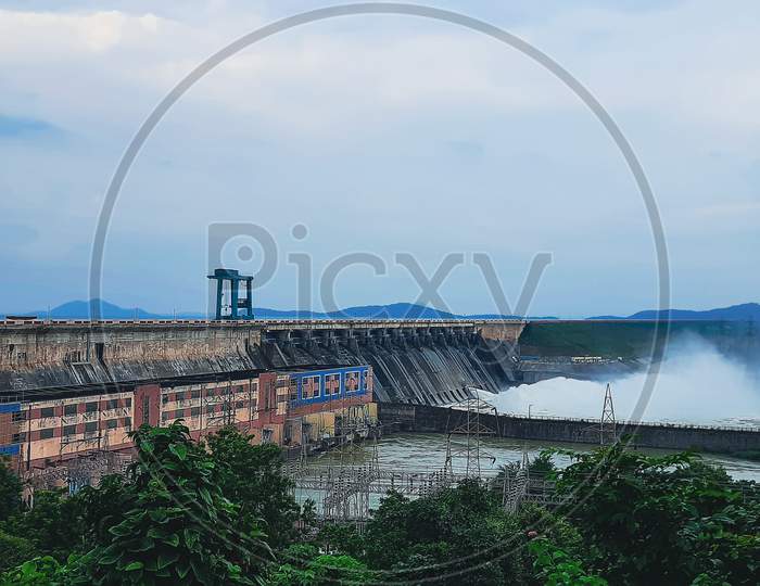 Hirakud Dam is built across the Mahanadi River,it is the longest dam in the world.