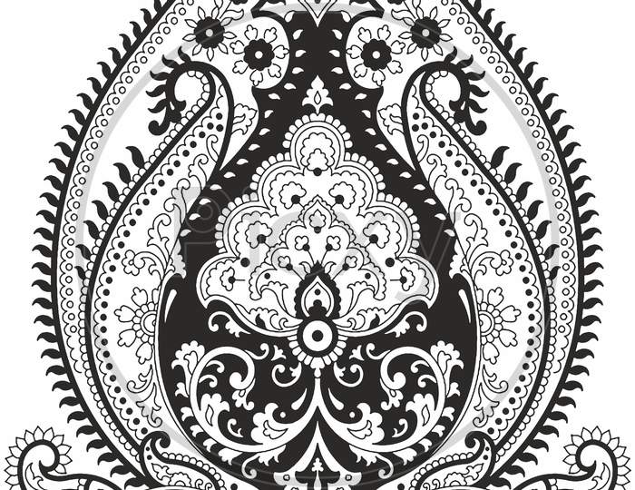 290+ Indian Hand Embroidery Designs Drawing Stock Illustrations,  Royalty-Free Vector Graphics & Clip Art - iStock