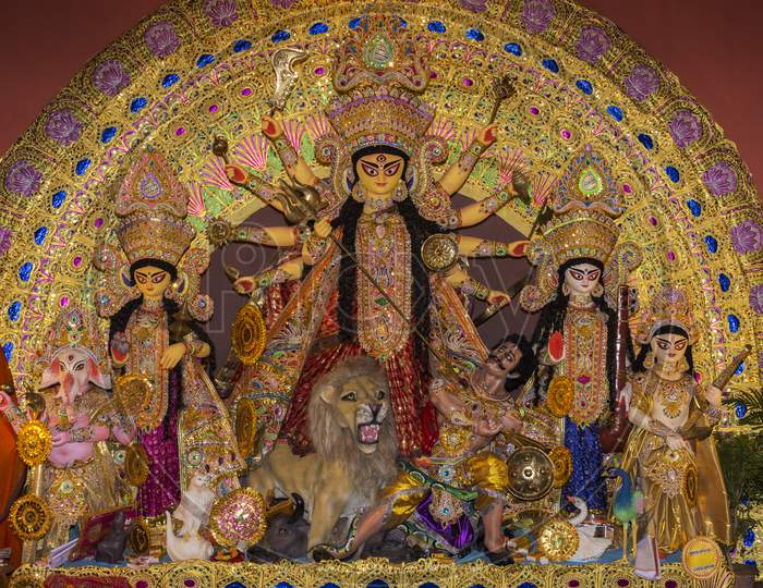Beautiful Goddess Durga Idol