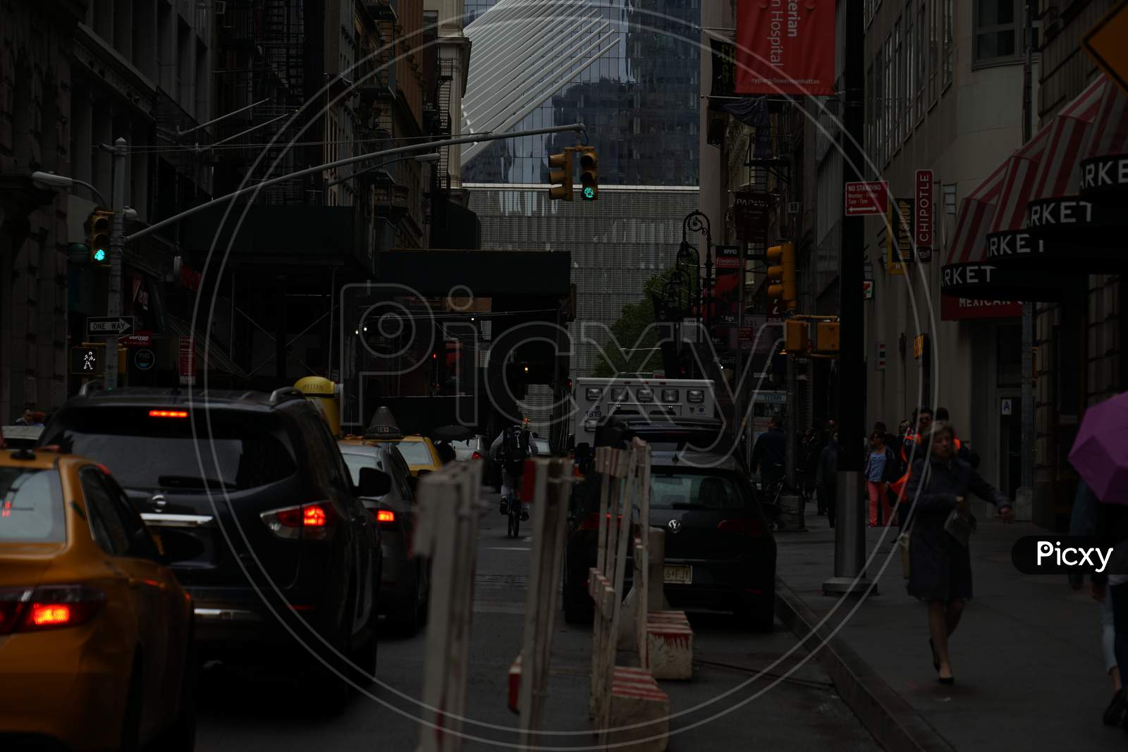 Streets Of New York Lower Manhattan
