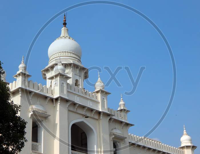 Architectural Details Of School Building Built By Nizam King In 1923