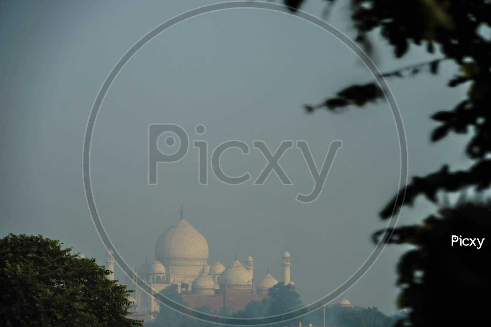 I See In The Distance The Taj Mahal (India, Agra)