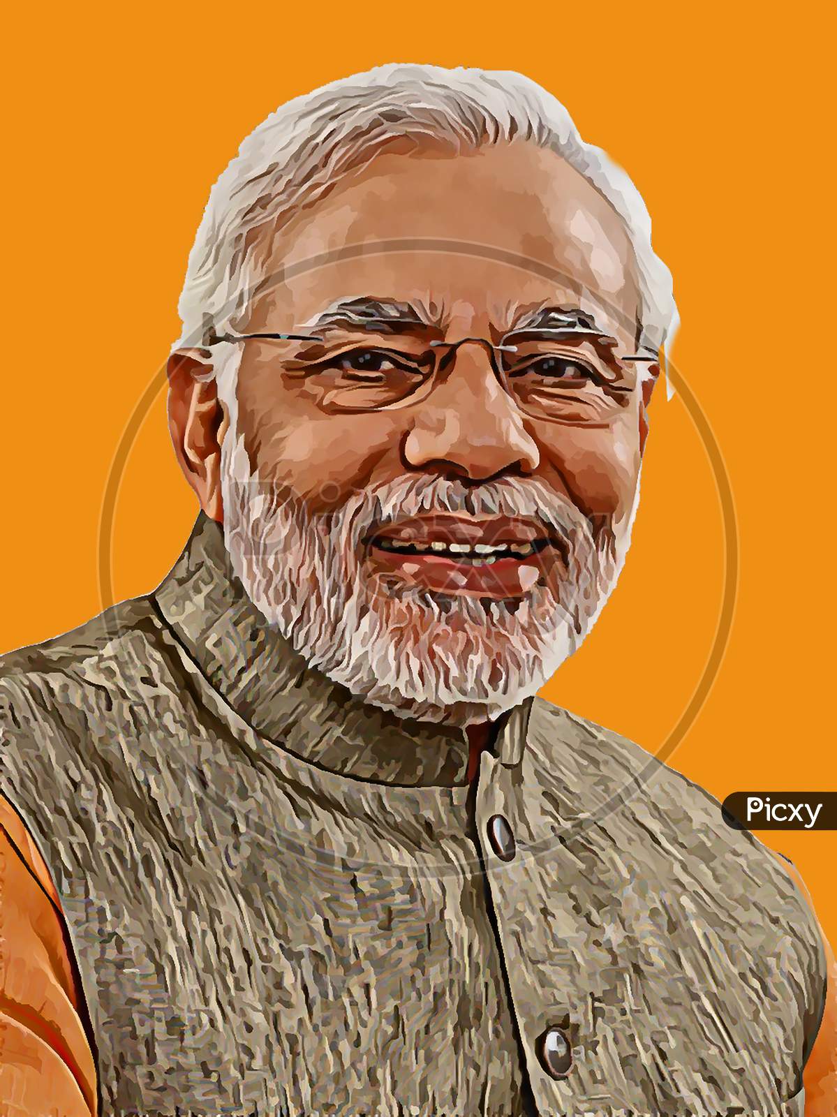 Great Pencil Sketch Of Prime Minister Narendra Modi - Desi Painters