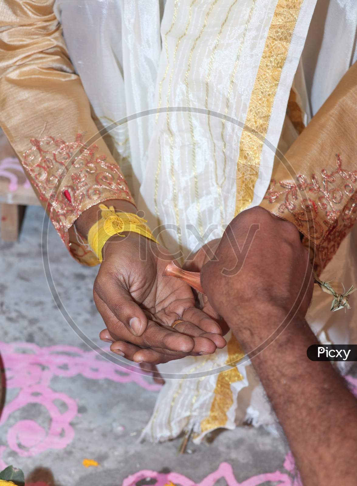 Indian Hindu Bengali Wedding Ritual Before Wedding