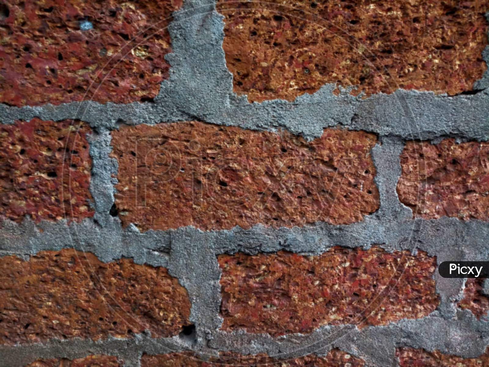 Brick design wall texture for house