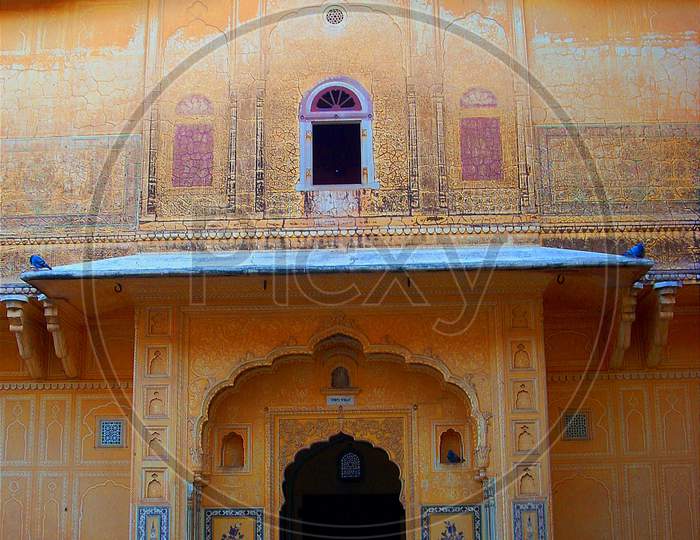 Glimpse of Architectural designs of Nhagargarh Palace