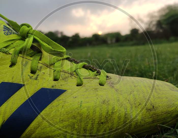 Football shoes , adidas