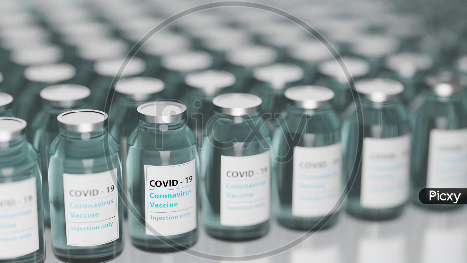 Vaccine covid 19 vials
