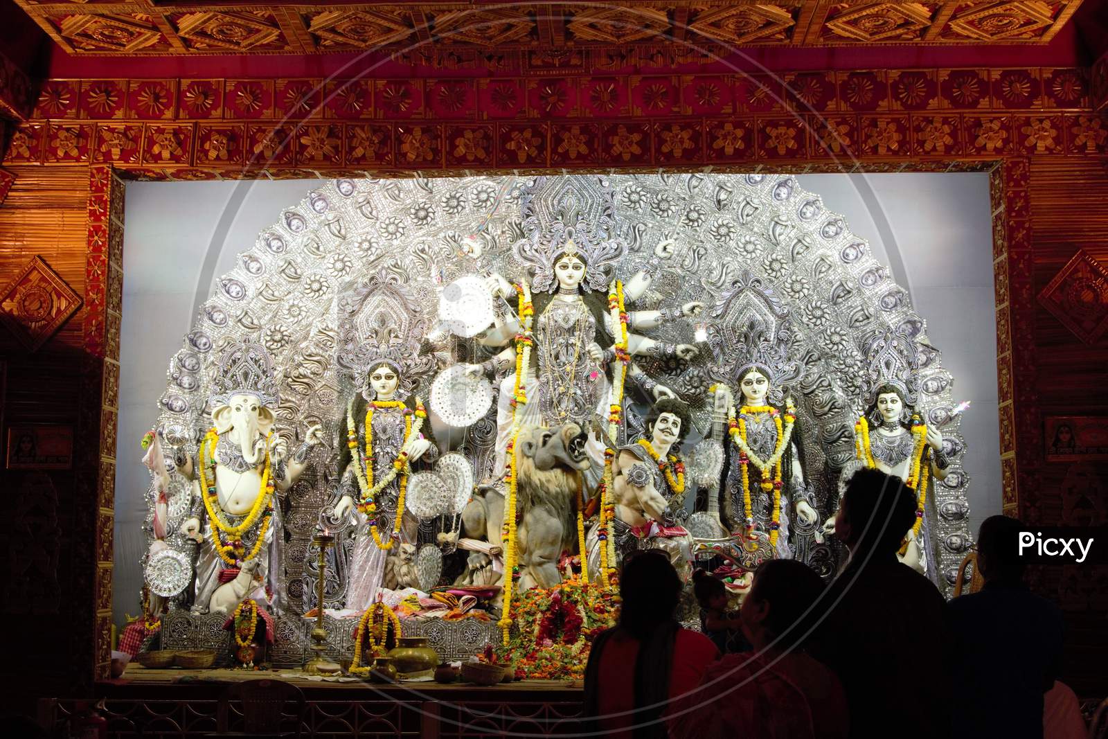 Celebration of Durga Puja